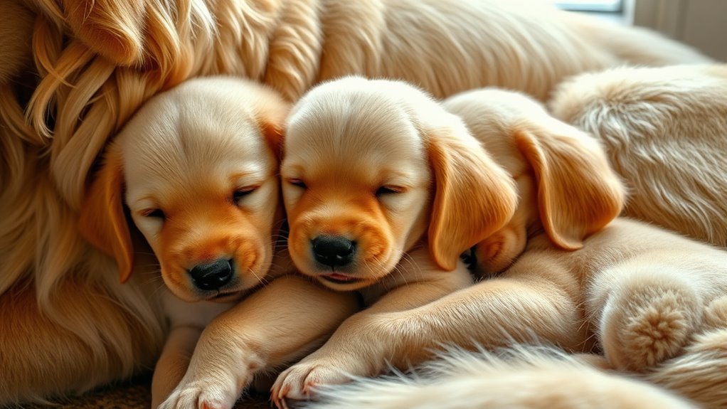 puppies nurse until weaned