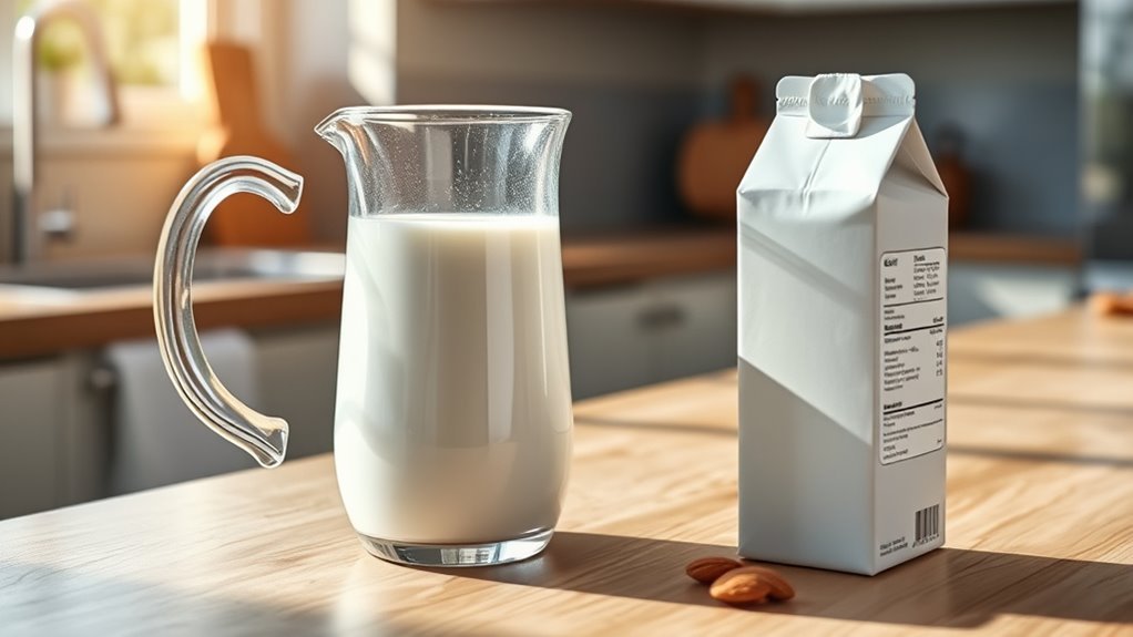refrigerate unopened almond milk