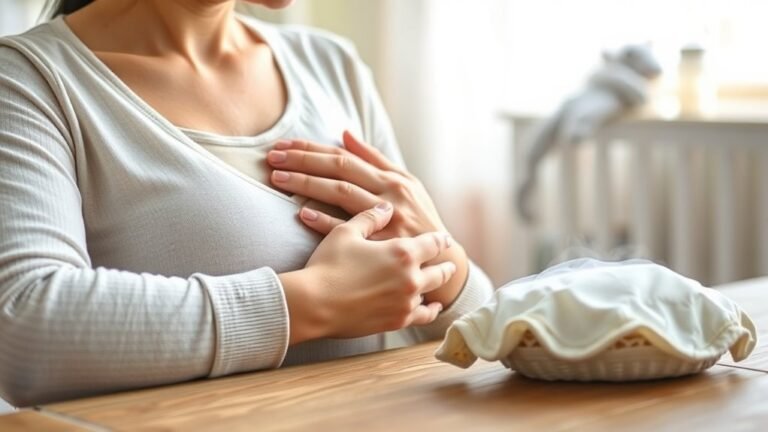 relieve clogged milk ducts