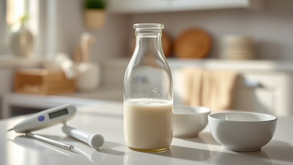 safe gentle milk warming