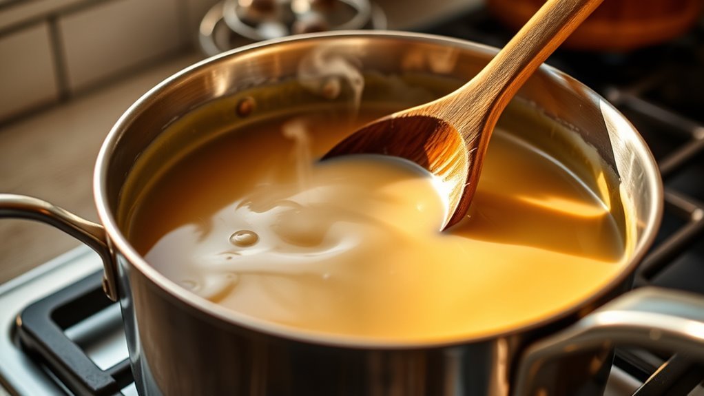 submerge can simmer gently