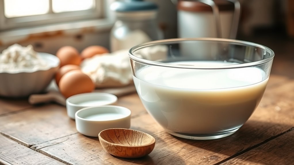 substitute milk for buttermilk