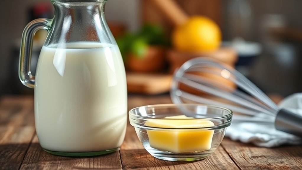 substitute milk for cream