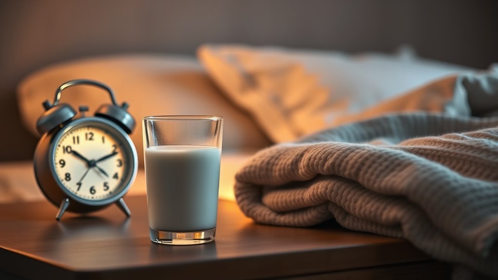 take milk before sleep
