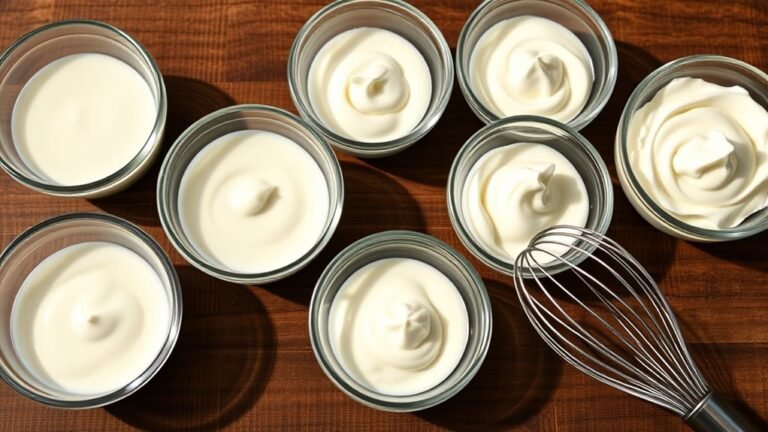 whipping milk into cream